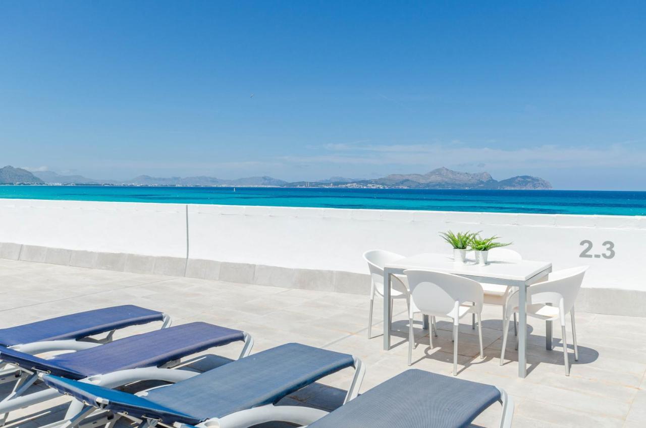 Yourhouse Blau Blue Sea View Apartment 1 2 Can Picafort  Exterior foto